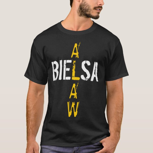 Camiseta Bielsa Todos os Leeds são nós (Frente)