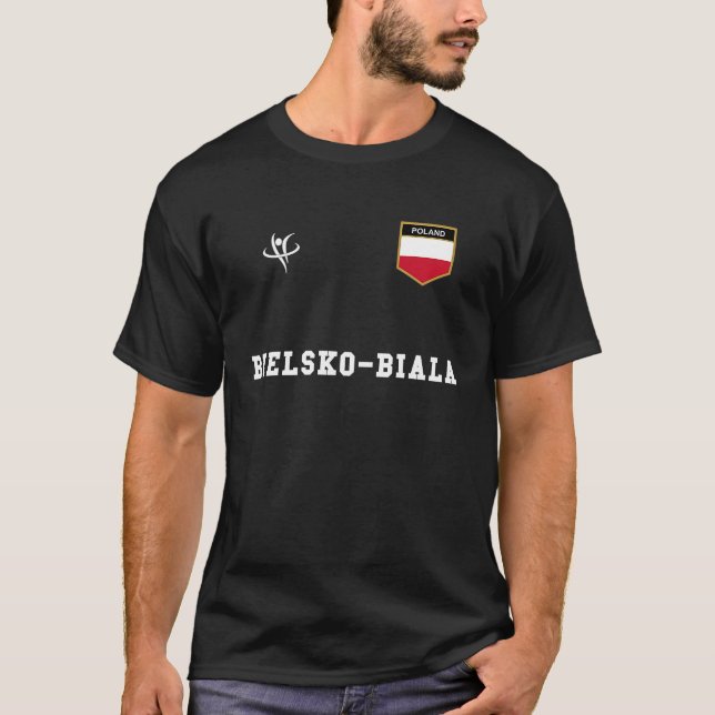 Camiseta BIELSKO BIALA Poland Vintage Sports (Frente)