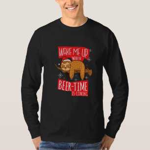 Camiseta Bier Faultier Dito Acorde-me Quando For Hora da C