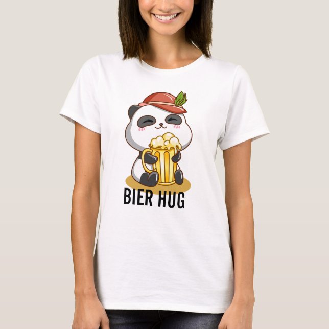 Camiseta Bier Hug Pun Oktoberfest (Frente)