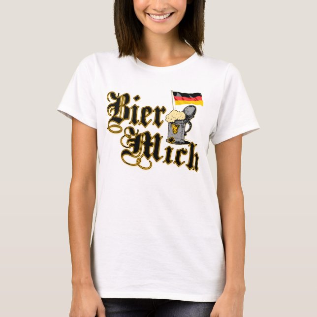 Camiseta Bier Mich W (Frente)