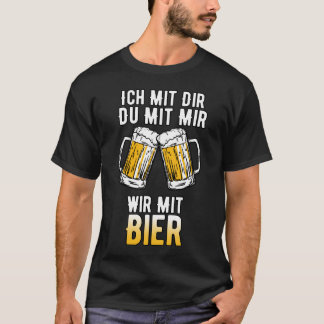 Camiseta Bier Spruch Saufen Alkohol Betrinken Biertrinker