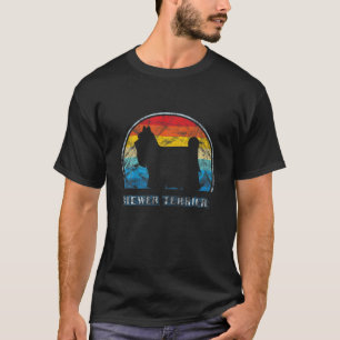 Camiseta Biewer Terrier Vintage Design Dog