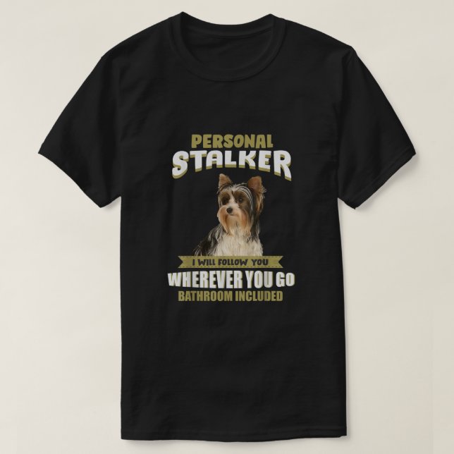Camiseta Biewer Yorkshire Terrier Shirt Biewer Yorkshire T (Frente do Design)