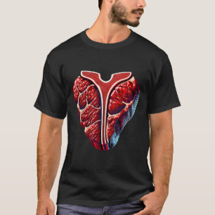 Camiseta Bife com osso Steak Churrasco Amante da Carne