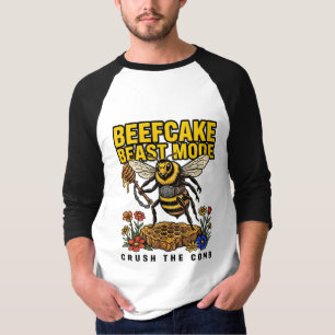 Camiseta Bife Modo Fera Esmaga o Favinho