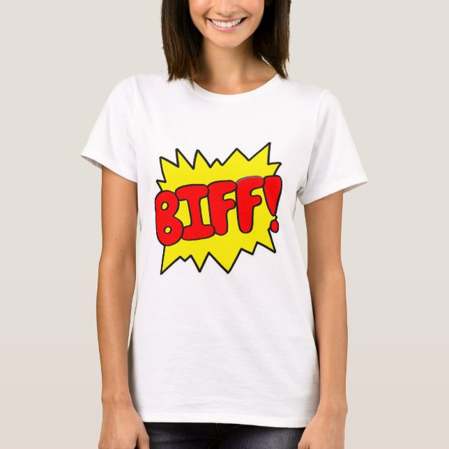 Camiseta 'Biff cómico! ' (Frente)