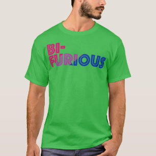 Camiseta Bifurious Bicurious Bisexual Bi