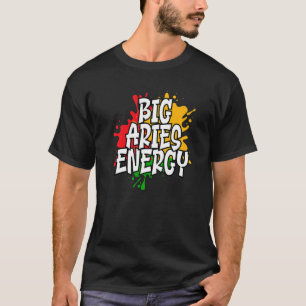 Camiseta Big Aries Zodiac Energy