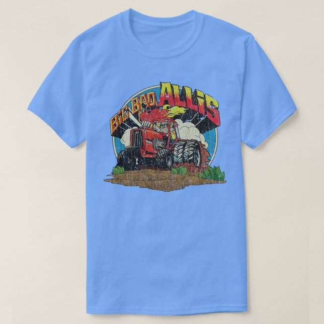Camiseta Big Bad Allis Trator 1981 (Frente do Design)