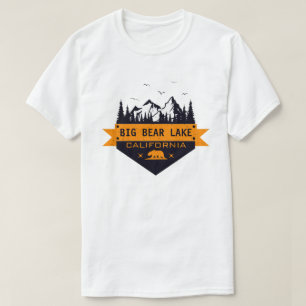 Camiseta Big Bear Lake California - Nome Personalizado T-Sh