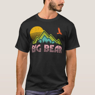 Camiseta Big Bear Lake Califórnia Retrô