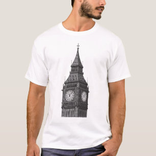 Camiseta Big Ben Clock Tower Londres Inglaterra