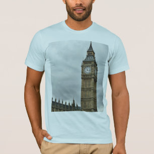 Camiseta Big Ben e as casas do parlamento em Londres