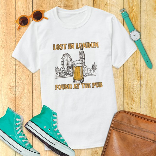 Camiseta Big Ben London Eye Reino Unido Pub Life British So (Criador carregado)