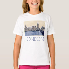 Camiseta Big Ben London Watercolor art