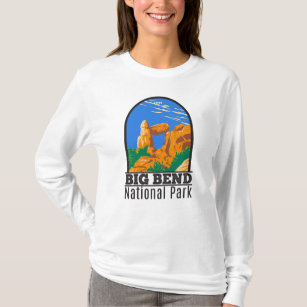 Camiseta Big Bend National Park Balanced Rock Vintage