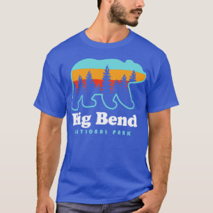 Camiseta Big Bend National Park Camping Bear Texas