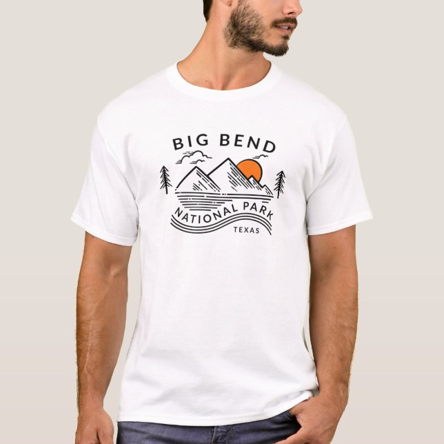 Camiseta Big Bend National Park Texas (Frente)