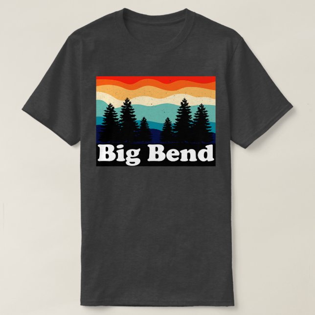 Camiseta Big Bend National Park Texas (Frente do Design)