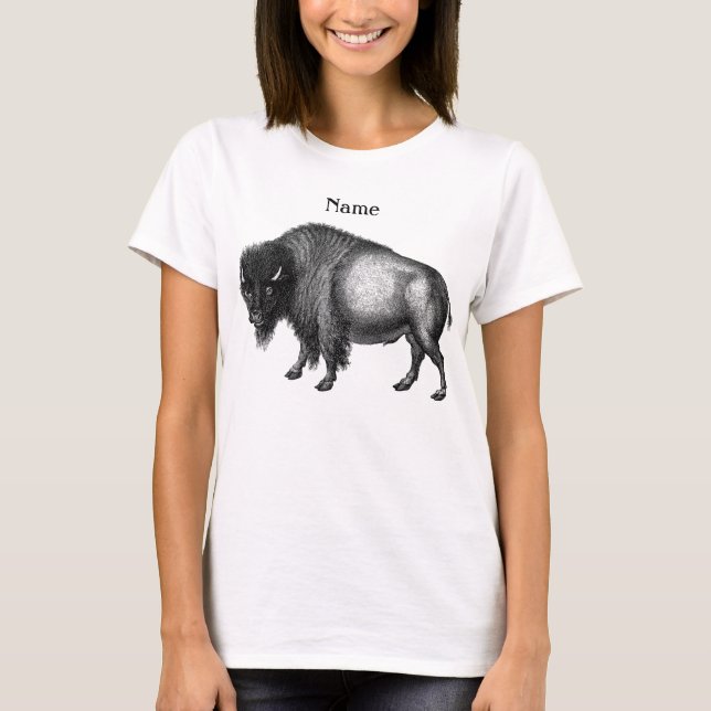 Camiseta Big Bison Buffalo Thunder_Cove  (Frente)