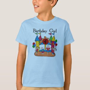 Camiseta Big Bonde Girl 4th Birthday T-shirts e presentes