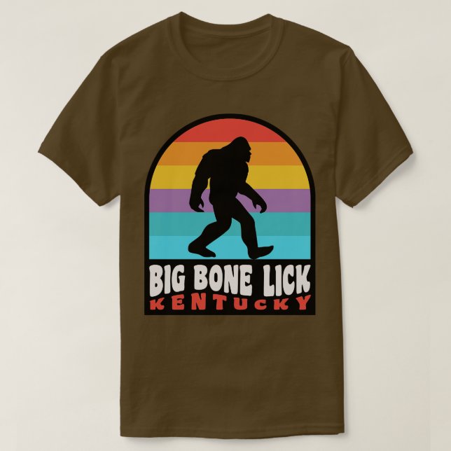 Camiseta Big Bone Lick State Park Kentucky Bison (Frente do Design)