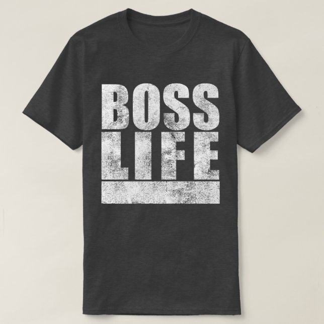 Camiseta Big Boss Life (Frente do Design)