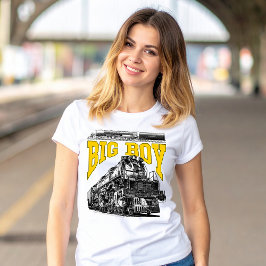 Camiseta Big Boy 4014 Steam Loco. Union Pacific Class 4000