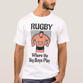Camiseta Big Boys Rugby - Unisex Rugby T Shirt