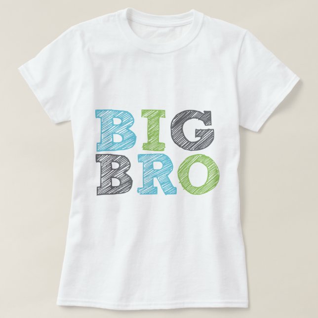 Camiseta Big Bro (Frente do Design)