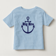 Camiseta Big Bro Anchor Náutico Brother Boys