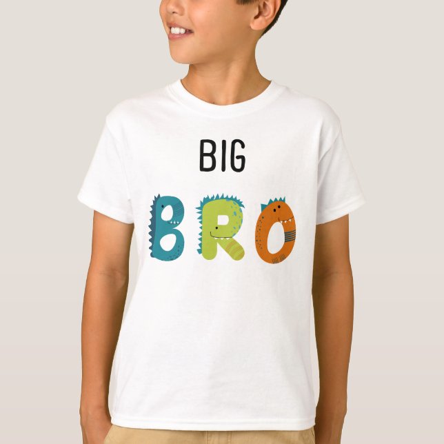 Camiseta Big Bro Kids T-Shirt (Frente)