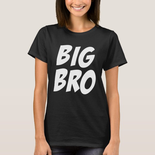 Camiseta Big Bro Velho Irmãos Matando Irmãos Familiares (Frente)