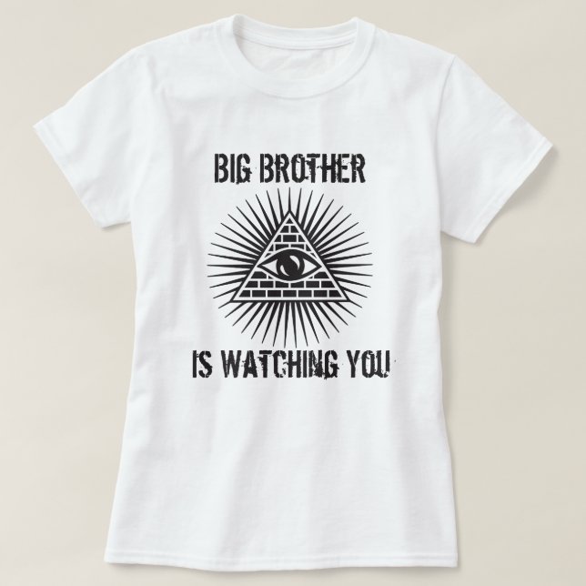 Camiseta Big Brother (Frente do Design)