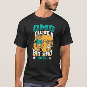 Camiseta Big Brother 2022 Gato Engraçado Irmãos OMG Irmão S