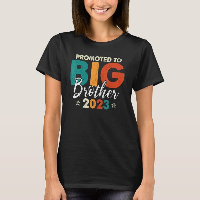 Camiseta Big Brother 2023 Para A Gravidez Jovem Toddler Ann (Frente)