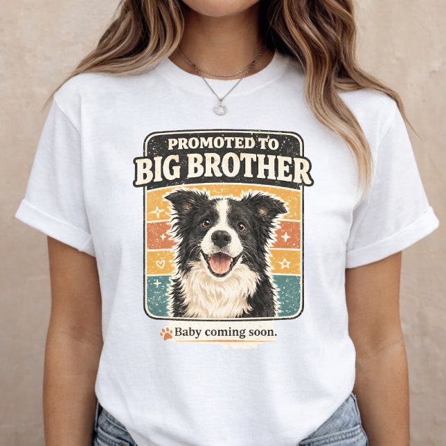 Camiseta Big Brother Announcement Dog Baby Reveal (Criador carregado)