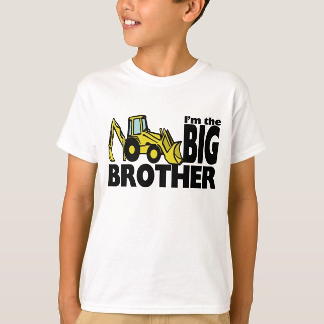 Camiseta Big Brother Backhoe (Frente)