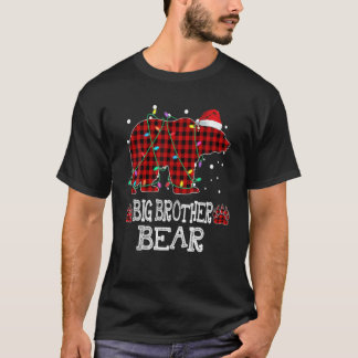 Camiseta Big Brother Bear Red Buffalo Xadrez Big Brother Be