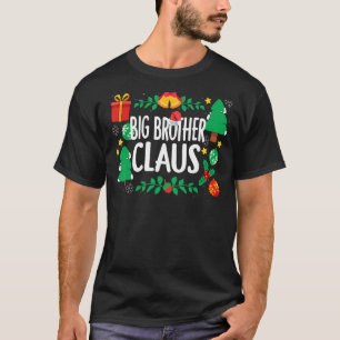 Camiseta Big Brother Claus Christmas Tree Ornaments Family