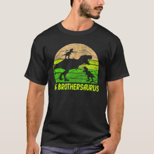 Camiseta Big Brother Dinossaur Big Brothersaurus 2 Duas Cri