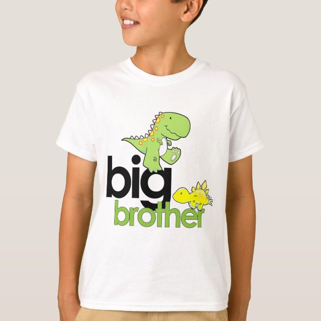 Camiseta big brother dos dinossauros (Frente)