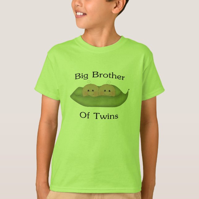 Camiseta Big brother dos gêmeos (Frente)