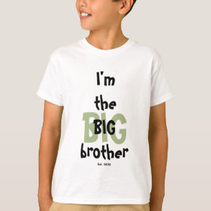 Camiseta Big Brother Est. Texto Verde de Diversão