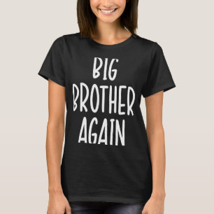 Camiseta Big Brother Finalmente Novelty para Meninos e Irmã