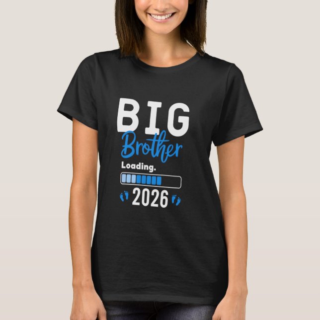 Camiseta Big Brother Loading 2026 Promovido Ao Big Brother  (Frente)