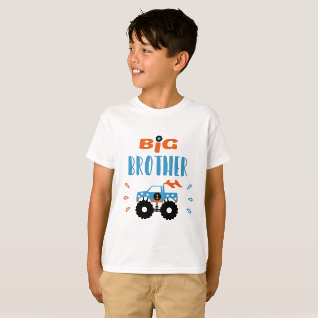 Camiseta big brother monster truck (Frente Completa)