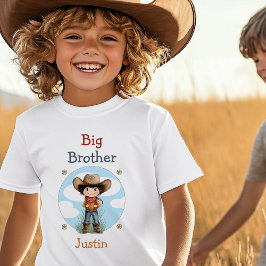 Camiseta Big Brother Western Cowboy Personalizado T-Shirt