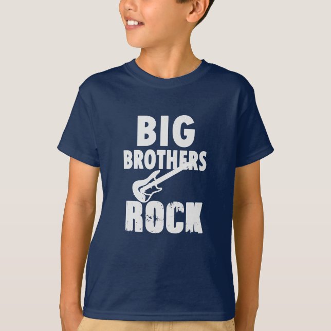 Camiseta Big Brothers Rock T-shirt (Frente)